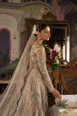 Traditional Pakistani Bridal Dress Heavily Embellished Pishwas Gown 10 Traditional Pakistani Bridal Dress Heavily Embellished Pishwas Gown -LuxPak Bridal Studio Store 5 5b4dfef9 54a5 4c16 acfa 1959c2217553