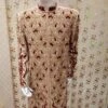 Dulha Sherwani In Offwhite Gold Color Model# Men 1739 1 Dulha Sherwani In Offwhite Gold Color Model# Men 1739 -LuxPak Bridal Studio Store B6F1448C BBD6 4DFD 919F D3222C6B8071