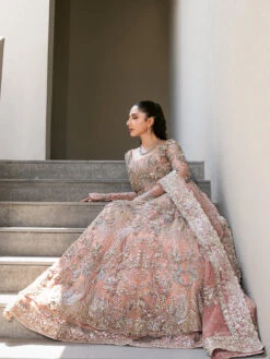 Blush Pink Lehenga Pakistani Bridal Dress In Oakland -LuxPak Bridal Studio Store BlushPinkLehengaandPishwasFrockPakistaniBridalDressinOakland