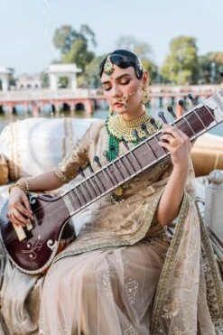 Premium Embellished Bridal Saree Dress For Wedding -LuxPak Bridal Studio Store BridalSareeDressforWedding