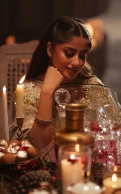 Bridal Wedding Dress In Premium Choli Lehenga Style -LuxPak Bridal Studio Store BridalWeddingDressinPremiumCholiLehengaDupattaStyle