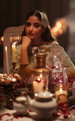 Bridal Wedding Dress In Premium Choli Lehenga Style -LuxPak Bridal Studio Store BridalWeddingDressinPremiumCholiandLehengaStyle