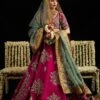 Bridal Wedding Mehndi Dress In Lehenga And Choli Style 1 Bridal Wedding Mehndi Dress In Lehenga And Choli Style -LuxPak Bridal Studio Store BridalWeddingMehndiDressinLehengaandCholiStyle