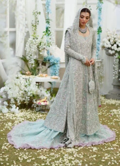 Celina Aqua Trailled Pakistani Bridal Dress Embroidered Kalidar Pishwas 10 Celina Aqua Trailled Pakistani Bridal Dress Embroidered Kalidar Pishwas -LuxPak Bridal Studio Store CelinaAquaTrailledPakistaniBridalEmbroideredKalidarPishwas