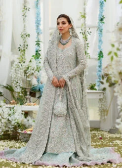 Celina Aqua Trailled Pakistani Bridal Dress Embroidered Kalidar Pishwas 11 Celina Aqua Trailled Pakistani Bridal Dress Embroidered Kalidar Pishwas -LuxPak Bridal Studio Store CelinaAquaTrailledPakistaniDressEmbroideredKalidarPishwas