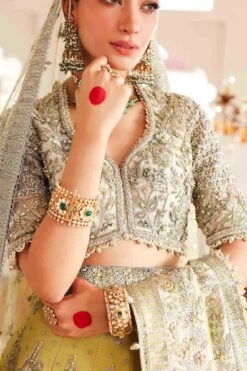 Embellished Bridal Lehenga Choli Dupatta For Wedding -LuxPak Bridal Studio Store ClassicEmbellishedBridalLehengaCholiDupattaforWedding