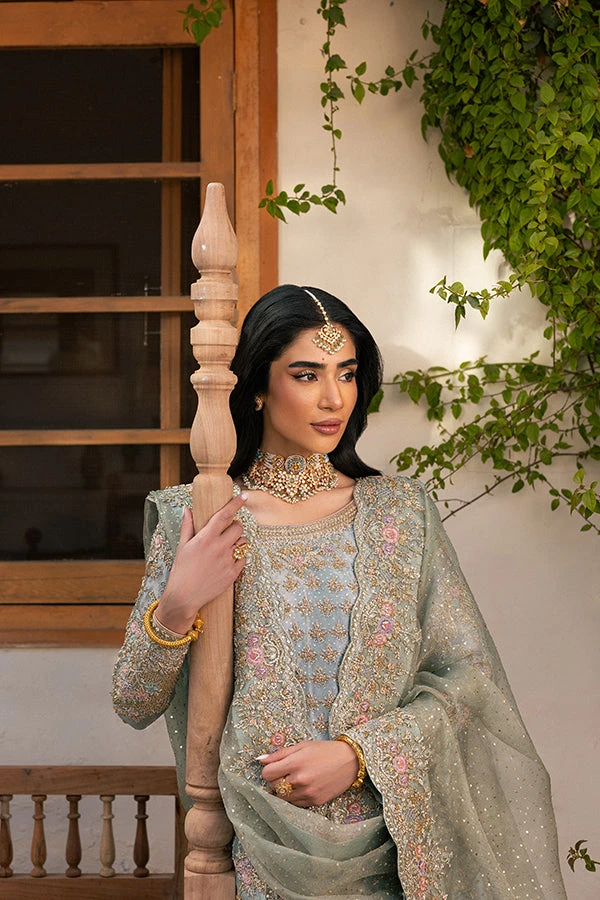 Pakistani Bridal Dress In Farshi Lehenga Kameez Style 4 Pakistani Bridal Dress In Farshi Lehenga Kameez Style - Image 2