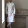 Designer Men Simple Sherwani Wedding Groom Dress #GN89 -LuxPak Bridal Studio Store DesignerMenSimpleSherwaniWeddingGroomDress