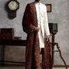 Designer White Colour Sherwani For Wedding Wear #GN109 1 Designer White Colour Sherwani For Wedding Wear #GN109 -LuxPak Bridal Studio Store DesignerWhiteColourSherwaniforWeddingWear