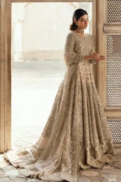 Royal Kalidaar Frock Lehenga Pakistani Bridal Dress -LuxPak Bridal Studio Store ElegantKalidaarFrockLehengaPakistaniBridalDress