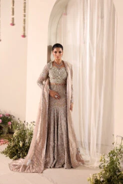 Pakistani Bridal Dress In Choli Lehenga Dupatta Style