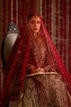 Pakistani Wedding Dress In Bridal Kameez Lehenga Style 11 Pakistani Wedding Dress In Bridal Kameez Lehenga Style -LuxPak Bridal Studio Store ElegantPakistaniWeddingDressinBridalKameezLehengaStyle