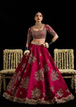 Bridal Wedding Mehndi Dress In Lehenga And Choli Style 10 Bridal Wedding Mehndi Dress In Lehenga And Choli Style -LuxPak Bridal Studio Store LatestBridalWeddingMehndiDressinLehengaandCholiStyle