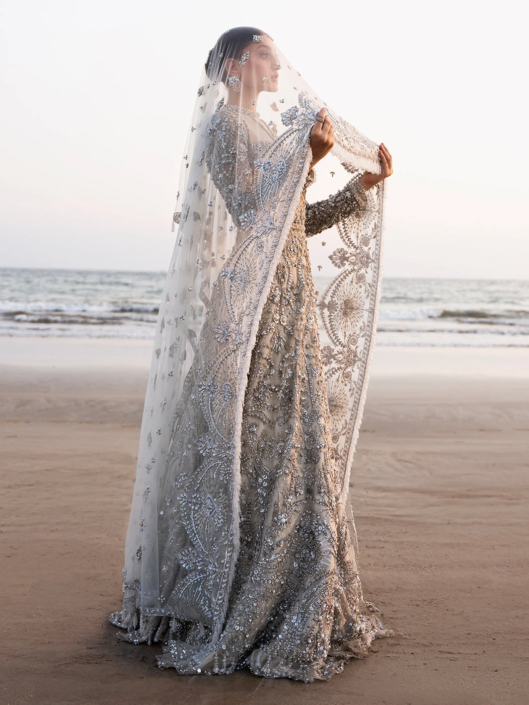Royal Gown Style Pakistani Bridal Dress In California 4 Royal Gown Style Pakistani Bridal Dress In California - Image 2