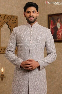 Latest Men's Wedding Sherwani For Groom Online #GR106 9 Latest Men's Wedding Sherwani For Groom Online #GR106 -LuxPak Bridal Studio Store LatestMen sWeddingSherwaniforGroomOnline 2