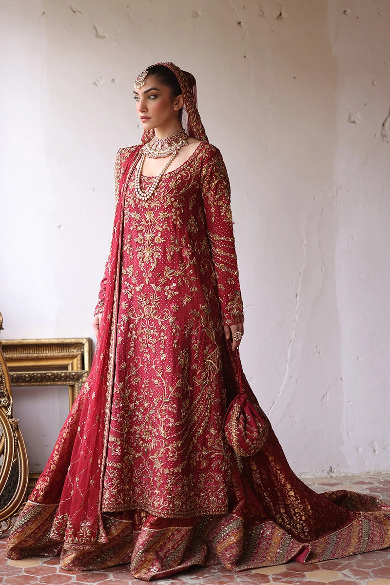 Pakistani Bridal Dress In Kameez Lehenga Dupatta Style 4 Pakistani Bridal Dress In Kameez Lehenga Dupatta Style - Image 2