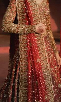 Pakistani Bridal Dress In Raw Silk Lehenga Choli Style 10 Pakistani Bridal Dress In Raw Silk Lehenga Choli Style -LuxPak Bridal Studio Store LatestPakistaniBridalDressinRawSilkLehengaCholiStyle 2ef45dd6 17de 410a b53c 3d3ad6eec6c2