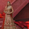 Pakistani Bridal Dress In Red Choli And Lehenga Style -LuxPak Bridal Studio Store LatestPakistaniBridalDressinRedCholiandLehengaStyle 024e8837 62ef 4946 a235 9fa97c826d47