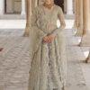 Pakistani Bridal Dress In Wedding Lehenga Frock Style -LuxPak Bridal Studio Store LatestPakistaniBridalDressinWeddingLehengaFrockStyle