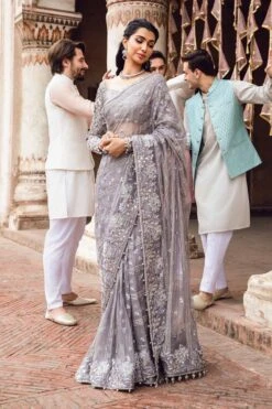 LuxPak Bridal Studio Store 10 LuxPak Bridal Studio Store -LuxPak Bridal Studio Store LatestPakistaniBridalDressinWeddingSareeStyleinNet