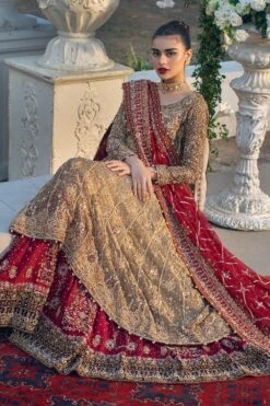 Pakistani Bridal Pishwas With Red Lehenga Dress #BS910 7 Pakistani Bridal Pishwas With Red Lehenga Dress #BS910 -LuxPak Bridal Studio Store LatestPakistaniBridalPishwaswithRedLehengaDress 2bab0b5f 60b2 421d 85fe 6bc619a32c89