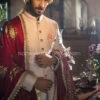 Latest Pakistani Groom Wear With Shawl Online #GR42 -LuxPak Bridal Studio Store LatestPakistaniGroomWearwithShawlOnline 1