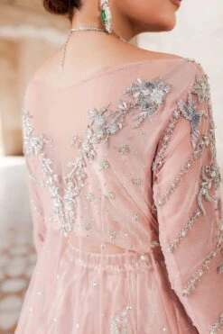 Pakistani Wedding Dress In Soft Pink Gown Lehenga Style 7 Pakistani Wedding Dress In Soft Pink Gown Lehenga Style -LuxPak Bridal Studio Store LatestPakistaniWeddingDressinSoftPinkGownLehengaStyle