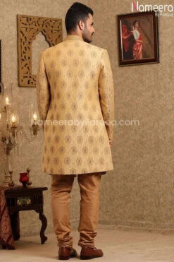 Latest Sherwani Pakistani For Wedding Online #GR103 9 Latest Sherwani Pakistani For Wedding Online #GR103 -LuxPak Bridal Studio Store LatestSherwanisPakistaniforWeddingOnline 4