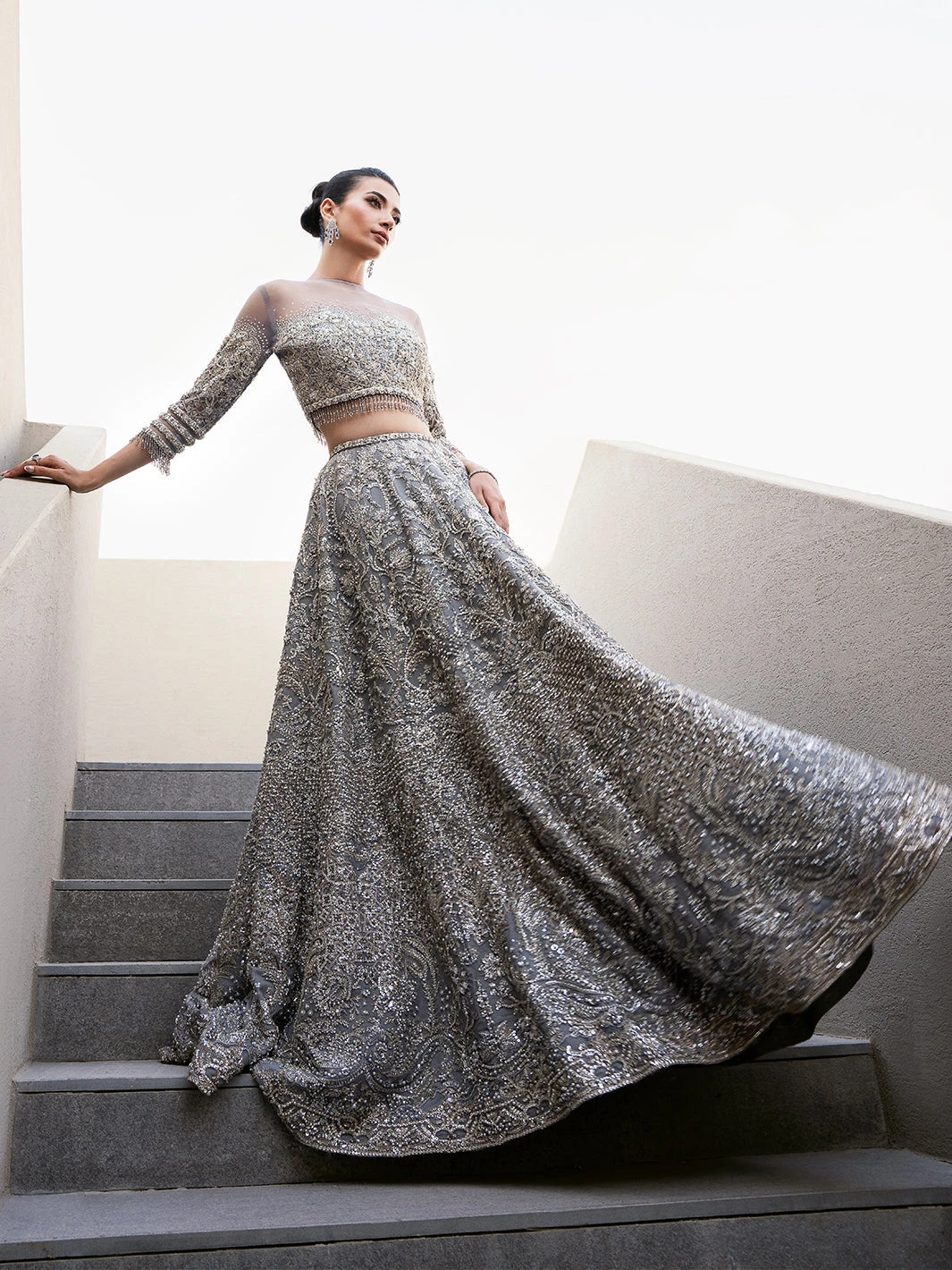 Lehenga Choli Pakistani Wedding Dress In California 8 Lehenga Choli Pakistani Wedding Dress In California - Image 6