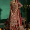 Long Shirt And Lehenga Dupatta Pakistani Bridal Dress -LuxPak Bridal Studio Store LongShirtandLehengaDupattaPakistaniBridalDress