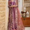 Luxury Magenta Embroidered Pakistani Wedding Dress Open Front Gown 2 Luxury Magenta Embroidered Pakistani Wedding Dress Open Front Gown -LuxPak Bridal Studio Store LuxuryMagentaEmbroideredPakistaniWeddingDressOpenFrontGown