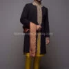 Mens Pakistani Sherwani Short In Black Color 2021 #GR59 2 Mens Pakistani Sherwani Short In Black Color 2021 #GR59 -LuxPak Bridal Studio Store MensPakistaniSherwaniShortinBlackColor2021