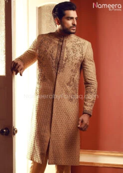 Mens Wedding Sherwani 2021 With Embroidery Online #GR24