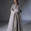 Net Pakistani Bridal Dress In Gown And Dupatta Style -LuxPak Bridal Studio Store NetPakistaniBridalDressinGownandDupattaStyle