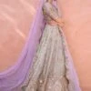 Pakistani Bridal Dress In Classic Lehenga Gown Style -LuxPak Bridal Studio Store PakistaniBridalDressinClassicLehengaandGownStyle