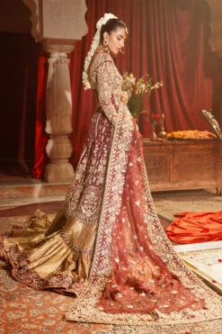 Pakistani Bridal Dress In Kameez And Gharara Style 13 Pakistani Bridal Dress In Kameez And Gharara Style -LuxPak Bridal Studio Store PakistaniBridalDressinKameezGhararaStyle 79a3d71a 0a21 49cd 983a 10cbc3eb7853