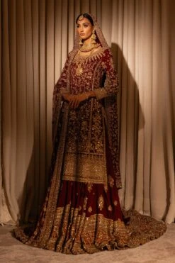 Red Pakistani Bridal Dress In Kameez And Lehenga Style 13 Red Pakistani Bridal Dress In Kameez And Lehenga Style -LuxPak Bridal Studio Store PakistaniBridalDressinKameezandLehengaStyle e09ccee8 5633 4d39 9a60 cab09734e281