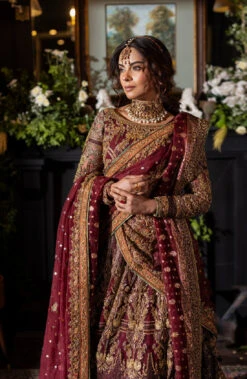 Pakistani Bridal Dress In Maroon Lehenga Choli Style 9 Pakistani Bridal Dress In Maroon Lehenga Choli Style -LuxPak Bridal Studio Store PakistaniBridalDressinMaroonLehengaCholiStyleOnline a20a70fc 6ae5 4554 855b 464b8e07272b