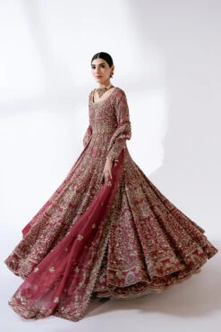 Pakistani Bridal Dress In Open Gown And Lehenga Style -LuxPak Bridal Studio Store PakistaniBridalDressinOpenGownandLehengaStyle ffb63cab 968e 4d85 bd42 ed9c5286fbd1