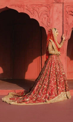 Pakistani Bridal Dress In Raw Silk Lehenga Choli Style 12 Pakistani Bridal Dress In Raw Silk Lehenga Choli Style -LuxPak Bridal Studio Store PakistaniBridalDressinRawSilkLehengaCholiStyleOnline 14a9c38d 4a83 4ff2 8c49 0d00e24506c8