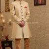 Pakistani Designer Sherwani Wedding Online 2021 #GR92 1 Pakistani Designer Sherwani Wedding Online 2021 #GR92 -LuxPak Bridal Studio Store PakistaniDesignerSherwaniWeddingOnline2021 3