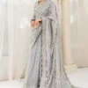 Pakistani Bridal Dress In Royal Saree Style For Wedding 1 Pakistani Bridal Dress In Royal Saree Style For Wedding -LuxPak Bridal Studio Store PakistaniDressinRoyalSareeStyleforWedding