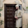 Pakistani Gold Sherwani Groom For Wedding Online #GR30 2 Pakistani Gold Sherwani Groom For Wedding Online #GR30 -LuxPak Bridal Studio Store PakistaniGoldSherwaniGroomforWeddingOnline