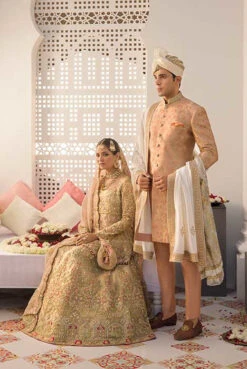 Pakistani Turban With Sherwani For Dulha Wear #GN84 -LuxPak Bridal Studio Store PakistaniTurbanwithSherwani