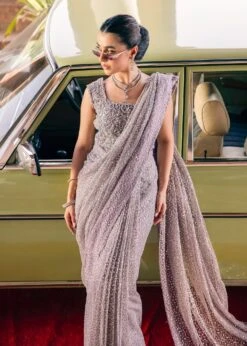 Pakistani Wedding Dress In Bridal Saree Blouse Style 12 Pakistani Wedding Dress In Bridal Saree Blouse Style -LuxPak Bridal Studio Store PakistaniWeddingDressinBridalSareeStyle