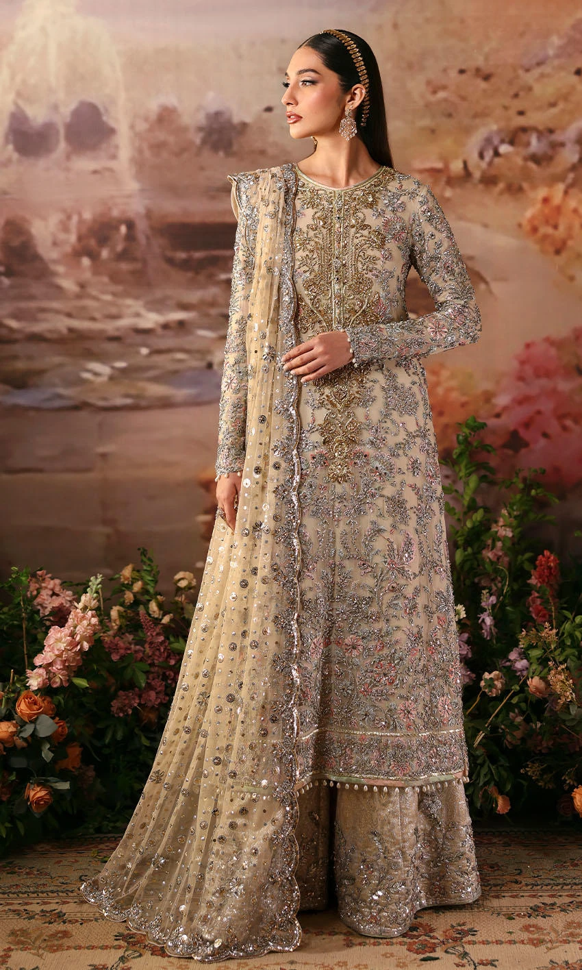 Pakistani Wedding Dress In Kameez Trouser Dupatta Style 3 Pakistani Wedding Dress In Kameez Trouser Dupatta Style