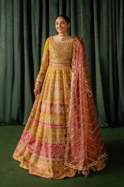 Pakistani Wedding Dress In Lehenga Choli Dupatta Style 15 Pakistani Wedding Dress In Lehenga Choli Dupatta Style -LuxPak Bridal Studio Store PakistaniWeddingDressinLehengaCholiDupattaStyle