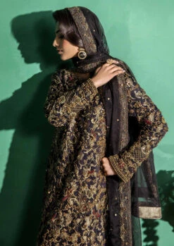 Pakistani Wedding Dress In Long Kameez Trouser Style -LuxPak Bridal Studio Store PakistaniWeddingDressinLongKameezTrouserDupattaStyle