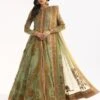 Pakistani Wedding Dress In Open Anarkali Lehenga Style -LuxPak Bridal Studio Store PakistaniWeddingDressinOpenAnarkaliLehengaStyle