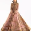Pakistani Wedding Dress In Pink Anarkali Lehenga Style -LuxPak Bridal Studio Store PakistaniWeddingDressinPinkAnarkaliLehengaStyle